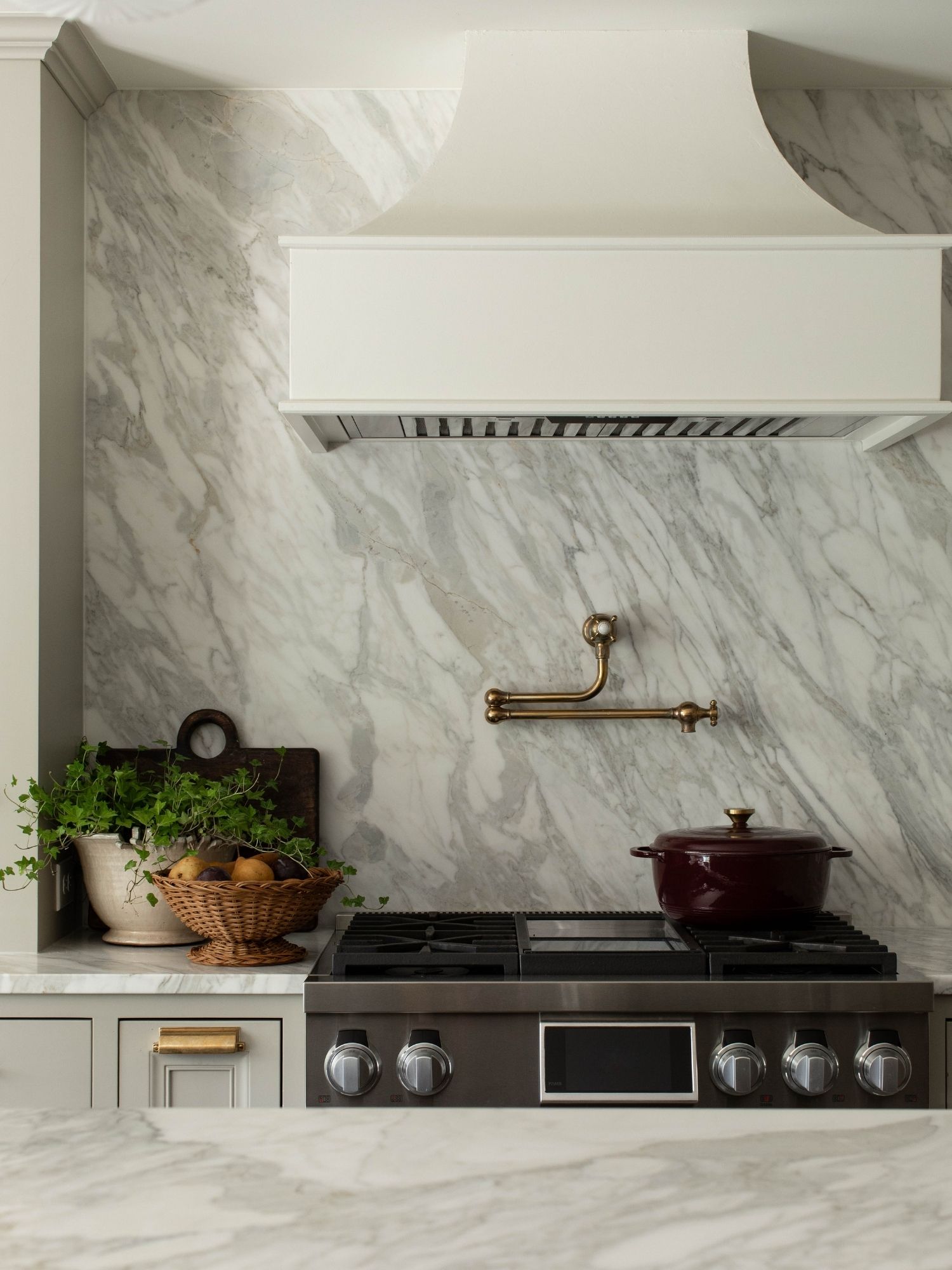 Completed kitchen interior representing the discovery phase of the full-service interior design process.
